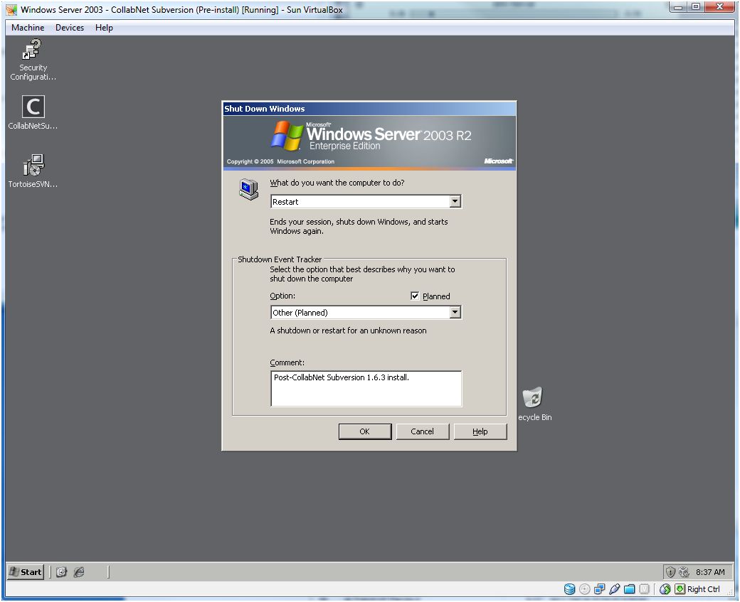 Install Subversion Server Windows 2008
